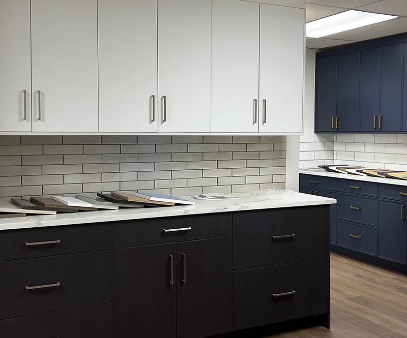 Cabinets In Tonstone Building Showroom In Southeast Portland